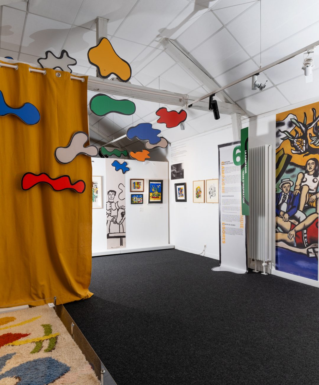 Musée d'art et d'histoire de Lisieux scénographie Fernand Leger 2024