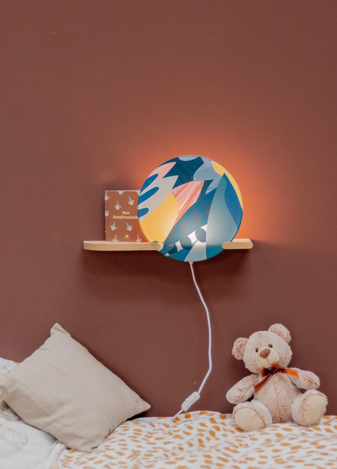 création motifs luminaire enfant gllu